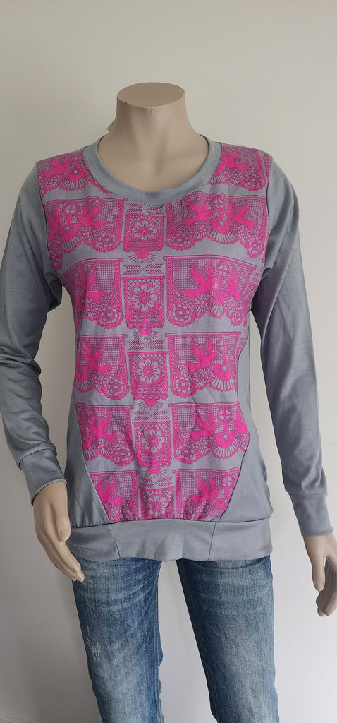 Silver Pink Merino Jumper