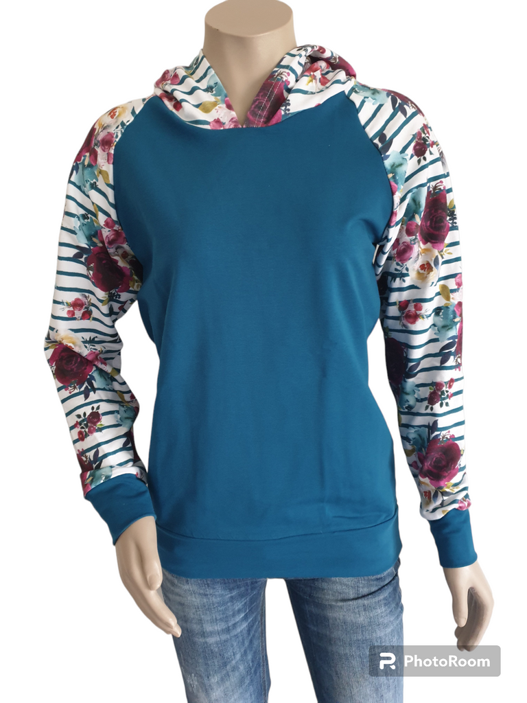 Teal French Terry Hoody