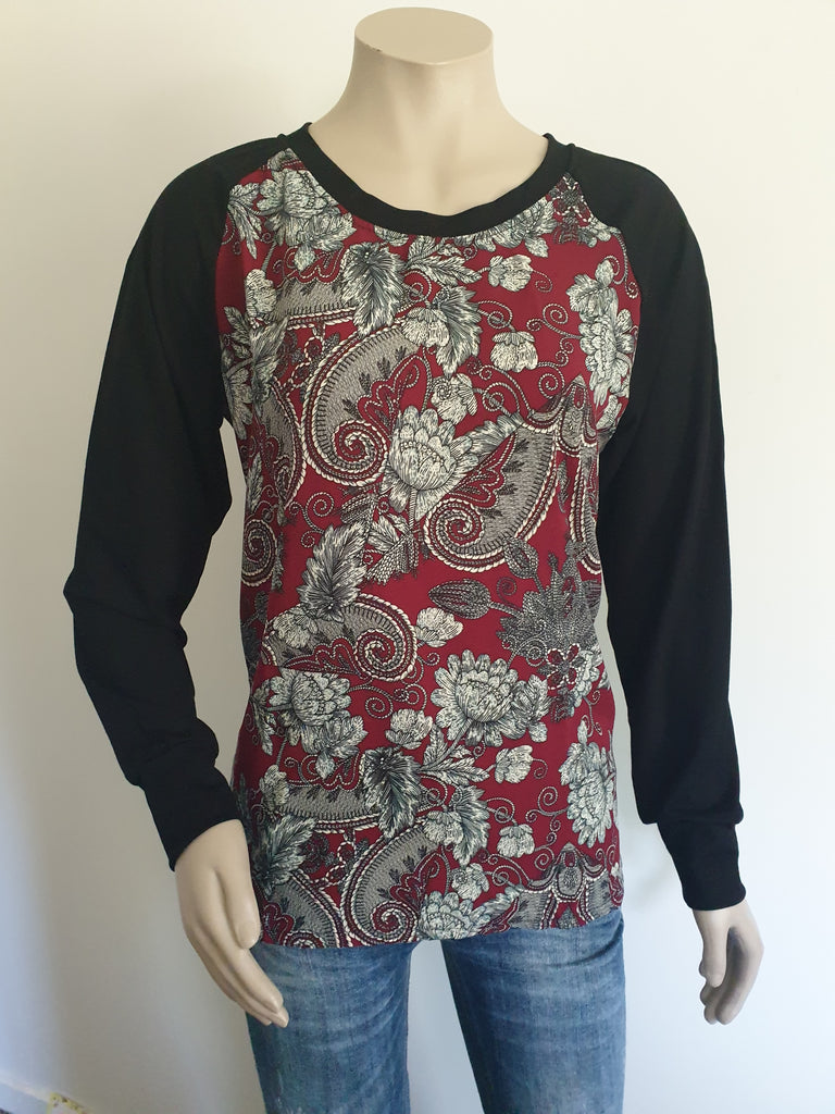 Burgandy Top