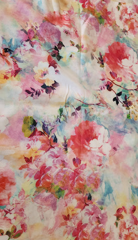 Floral Knit Fabric